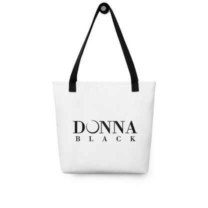 Donna Black Tote Bag