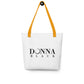 Donna Black Tote Bag