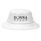 Donna Black Old School Bucket Hat