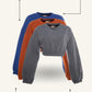 Fresh Crop Top Sweatshirt