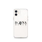 Donna Black Clear Case for iPhone®