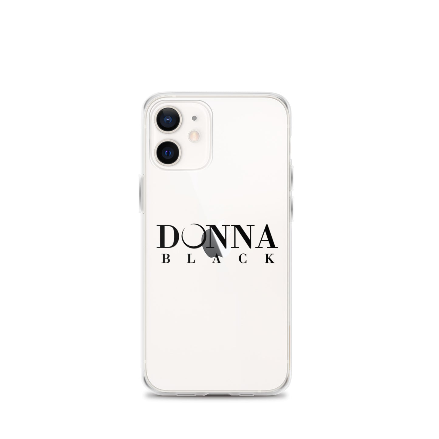 Donna Black Clear Case for iPhone®