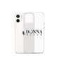 Donna Black Clear Case for iPhone®