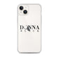 Donna Black Clear Case for iPhone®