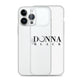 Donna Black Clear Case for iPhone®