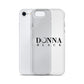 Donna Black Clear Case for iPhone®
