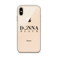 Donna Black Clear Case for iPhone®