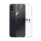 Donna Black Clear Case for iPhone®