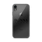Donna Black Clear Case for iPhone®