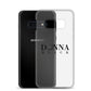 Donna Black Clear Case for Samsung®