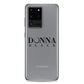 Donna Black Clear Case for Samsung®