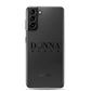 Donna Black Clear Case for Samsung®