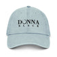 Donna Black Denim Hat