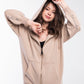 Oversize Zipped Hoodie