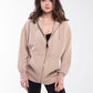 Oversize Zipped Hoodie