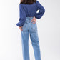 Fresh Crop Top Sweatshirt