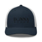 Donna Black Trucker Cap
