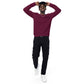Donna Black Unisex Organic Raglan Sweatshirt