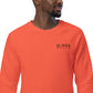 Donna Black Unisex Organic Raglan Sweatshirt