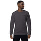 Donna Black Unisex Organic Raglan Sweatshirt