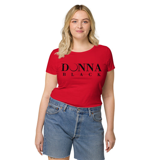 Donna Black Women’s Basic Organic T-Shirt