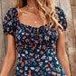 Floral Split Dress